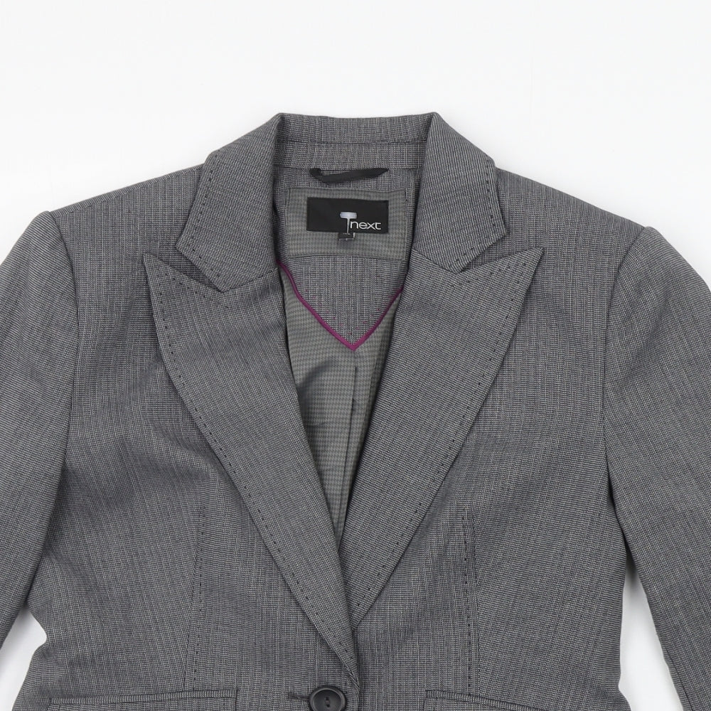 NEXT Womens Grey   Jacket Blazer Size 10