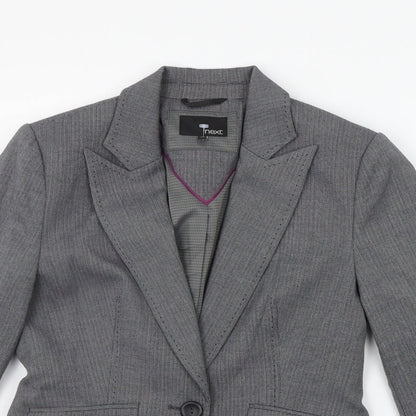 NEXT Womens Grey   Jacket Blazer Size 10