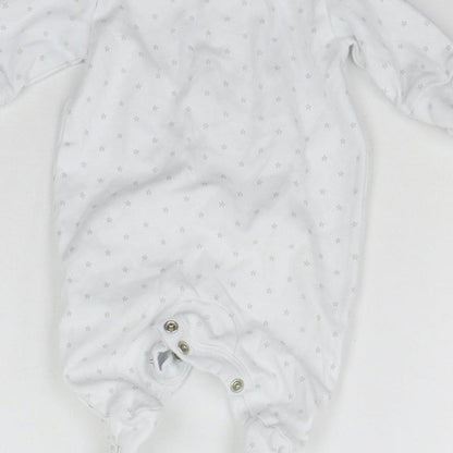NEXT Baby White Geometric  Babygrow One-Piece Size Newborn