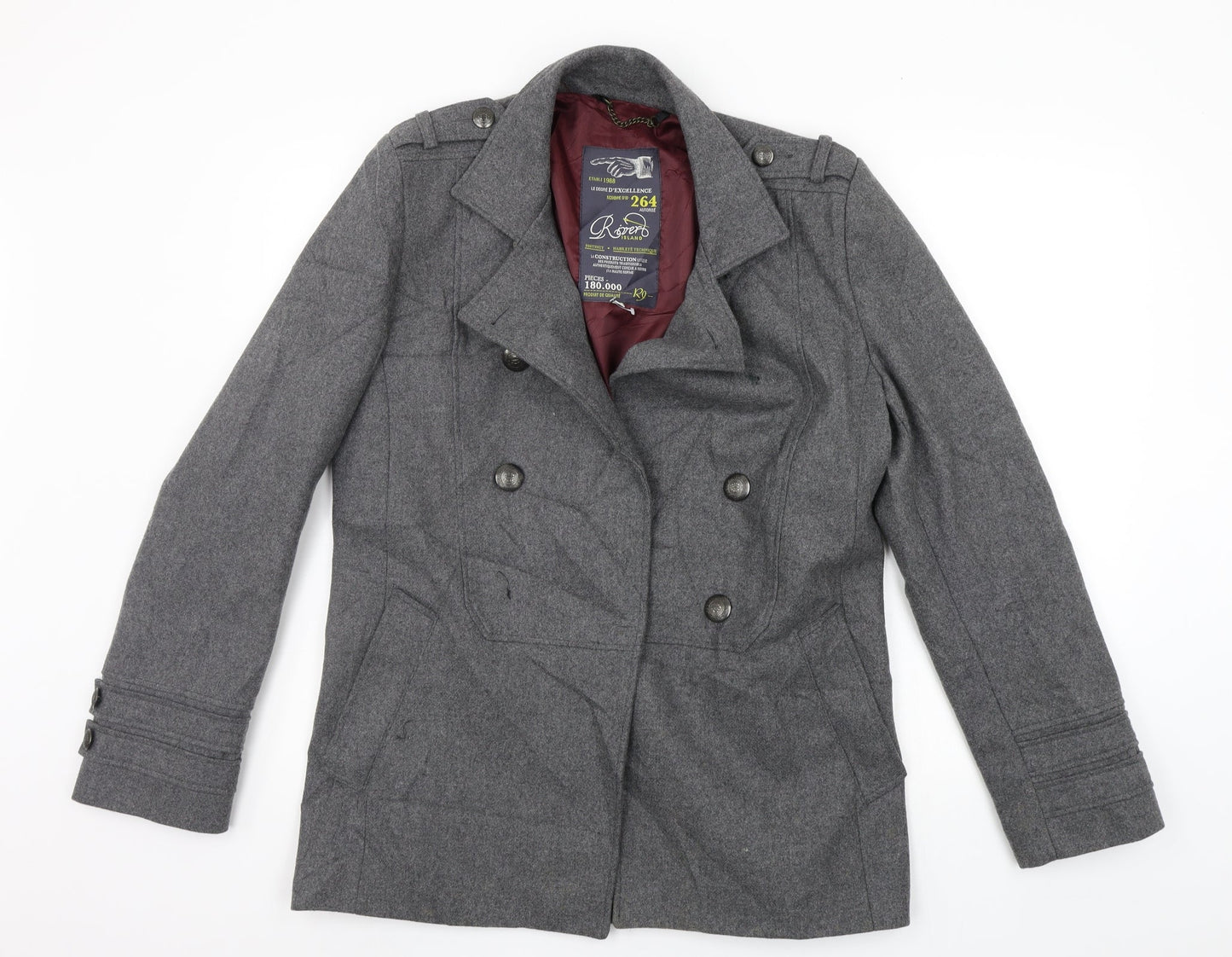 Womens UK Size S River Island Grey Jacket
