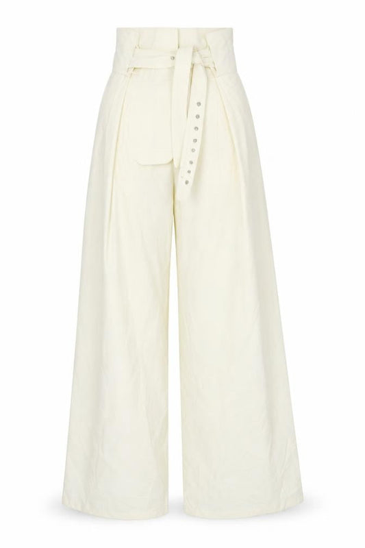 Womens UK Size 10 Misspap Regular Fit  Yellow Trousers
