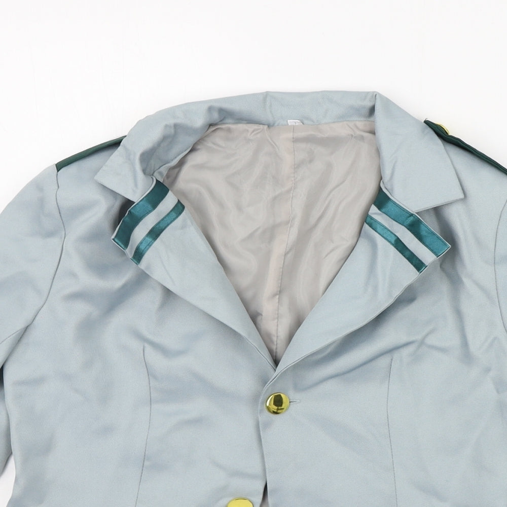 Womens UK Size S Preworn Regular Blue Suit Jacket
