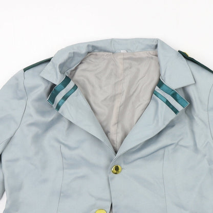 Womens UK Size S Preworn Regular Blue Suit Jacket