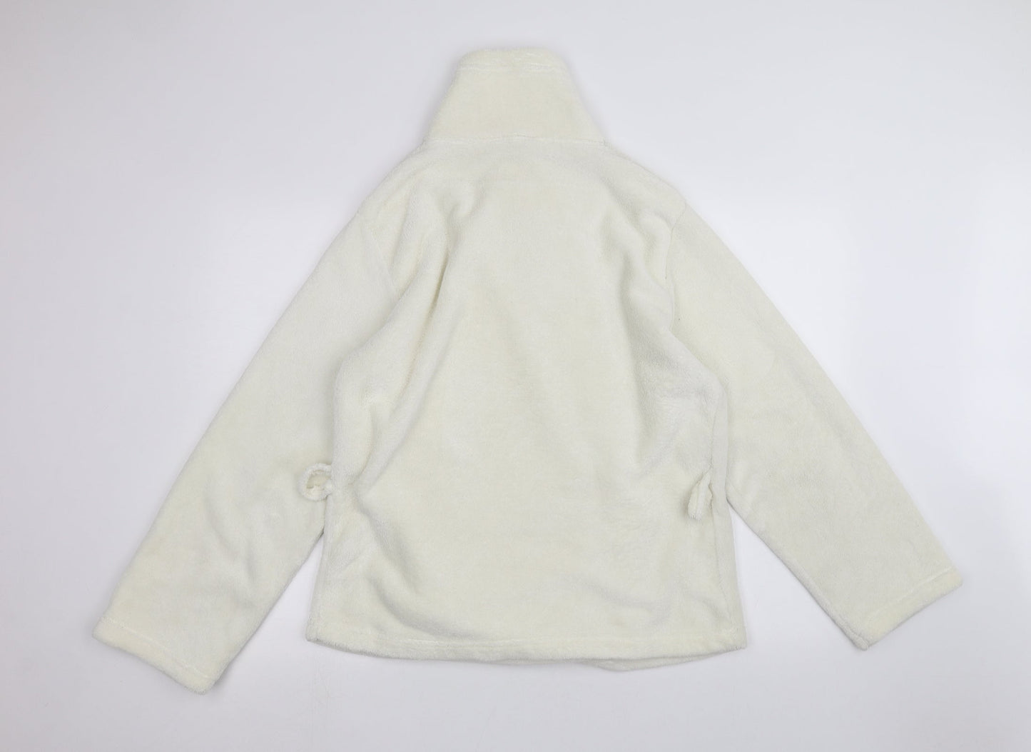 Womens UK Size 16 Marks and Spencer White Jacket