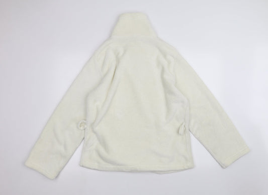 Womens UK Size 16 Marks and Spencer White Jacket