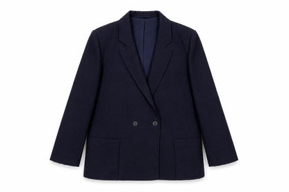 Womens UK Size 10 C&A Blue Jacket