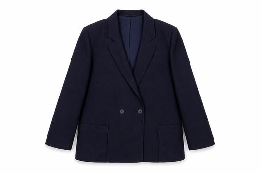 Womens UK Size 10 C&A Blue Jacket