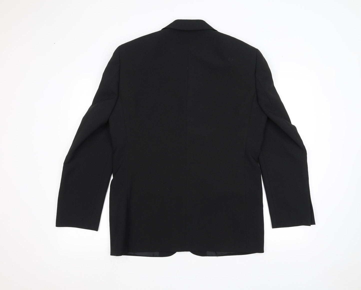 George Mens Black   Jacket Suit Jacket Size 38