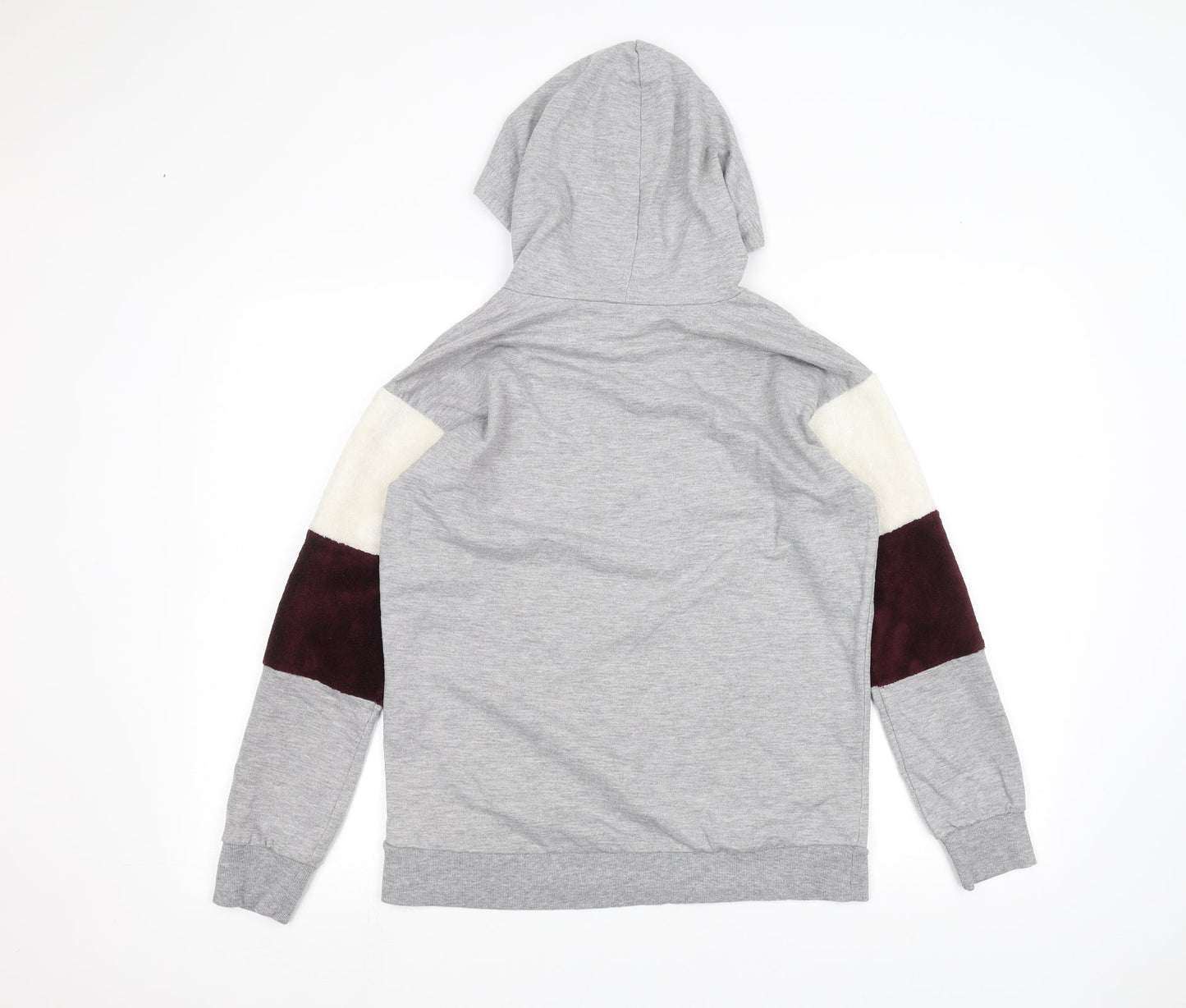 Select Womens Grey   Pullover Hoodie Size 12