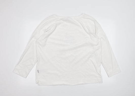 Disney Womens White   Pullover Jumper Size 12