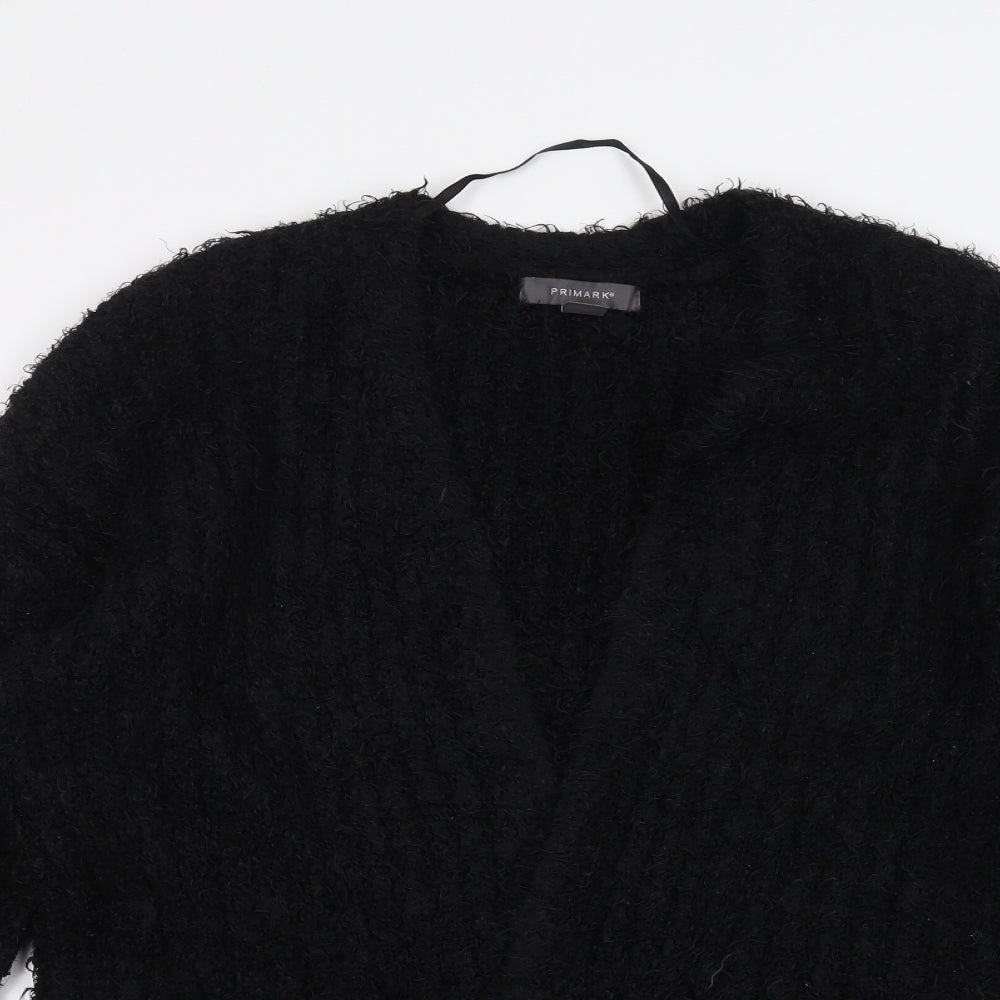 Primark Womens Black   Jacket Coatigan Size M