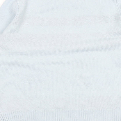 Avenue Mens Blue   Pullover Jumper Size M