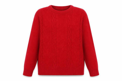 Womens UK Size XL Choice Red Pullover Jumper