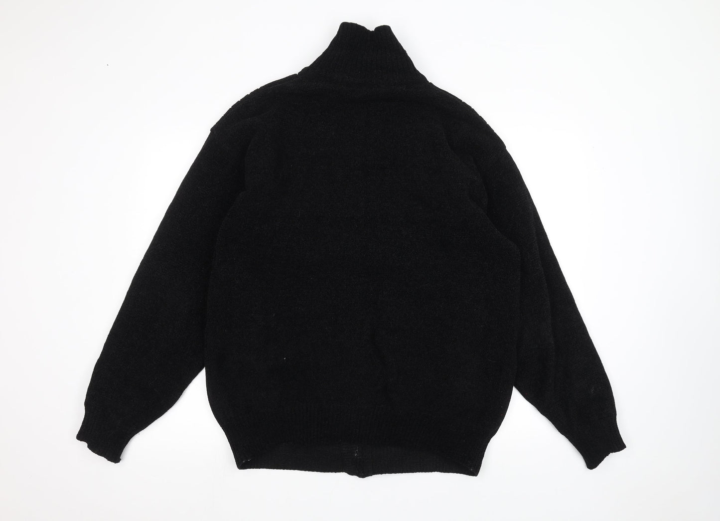Heritage Womens Black   Full Zip Jumper Size 2XL