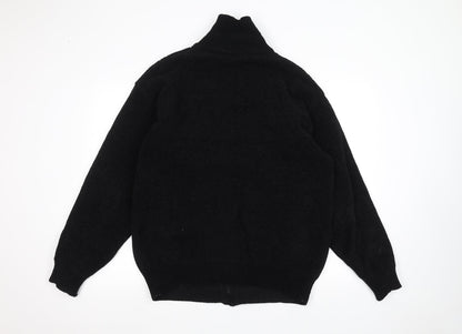 Heritage Womens Black   Full Zip Jumper Size 2XL
