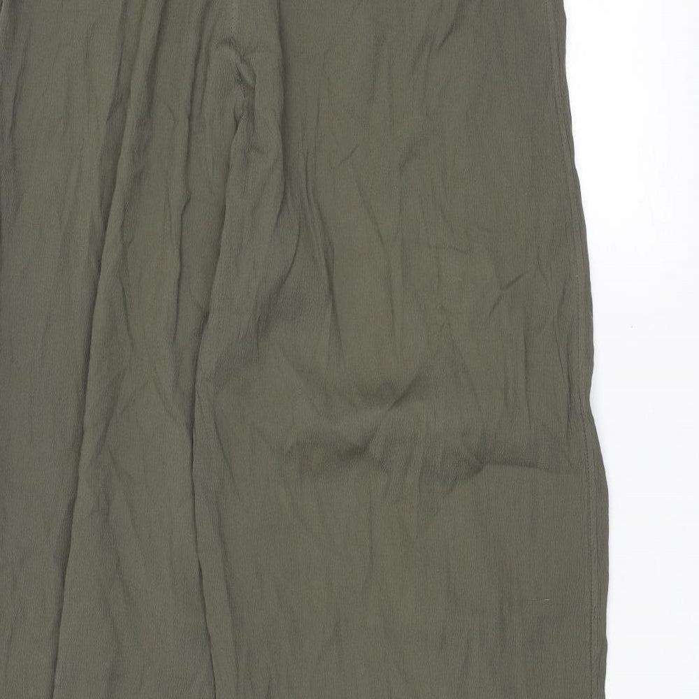 Womens UK Size 16 Marks and Spencer Regular Fit  Green Trousers