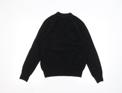 Womens UK Size XS H&M Black Pullover Jumper