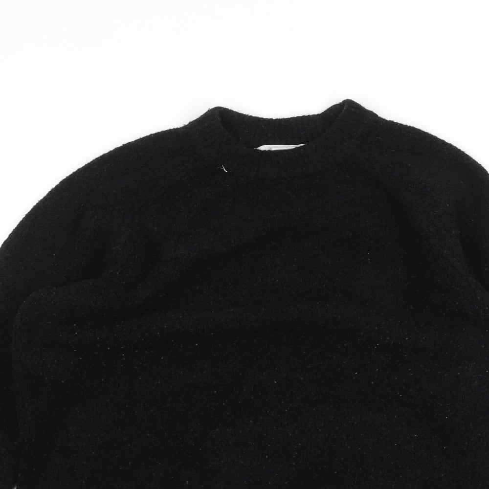 Womens UK Size XS H&M Black Pullover Jumper