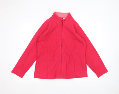 EWM Womens Pink   Full Zip Jumper Size M