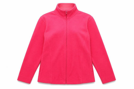 Womens UK Size M EWM Pink Full Zip Jumper