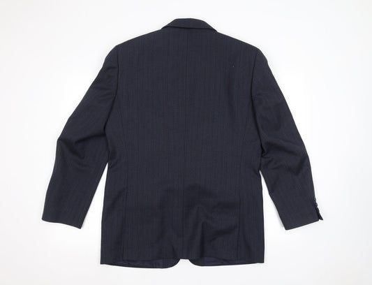 Mens UK Size  West Brook Regular Blue Suit Jacket