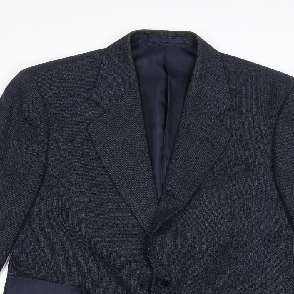 Mens UK Size  West Brook Regular Blue Suit Jacket