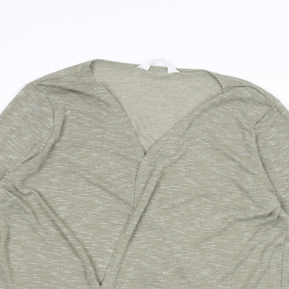 Primark Womens Green   Cardigan Jumper Size L