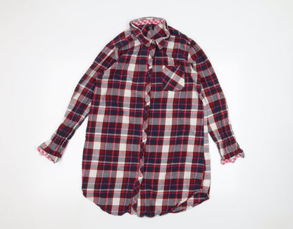 F&F Womens Red   Basic Button-Up Size 12