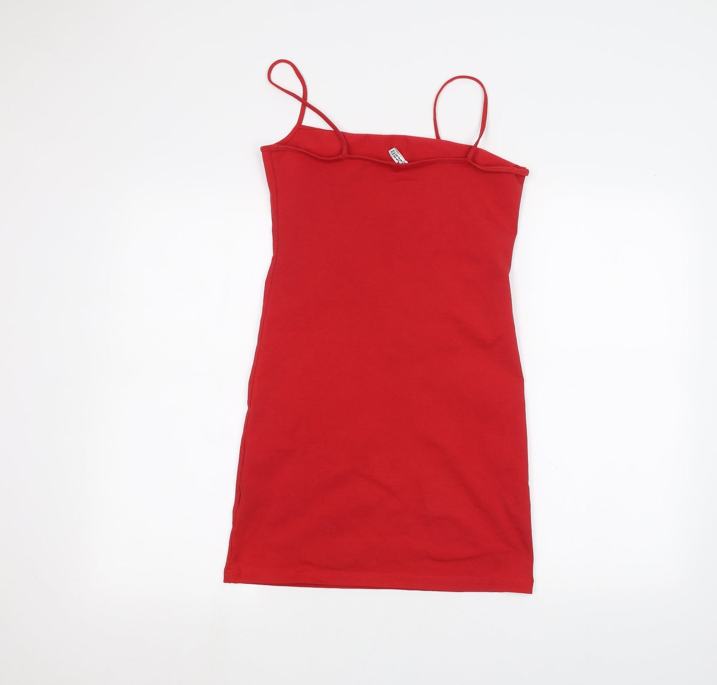 Womens UK Size M H&M Red Basic Blouse