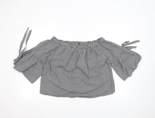 George Mens Black    T-Shirt Size 14