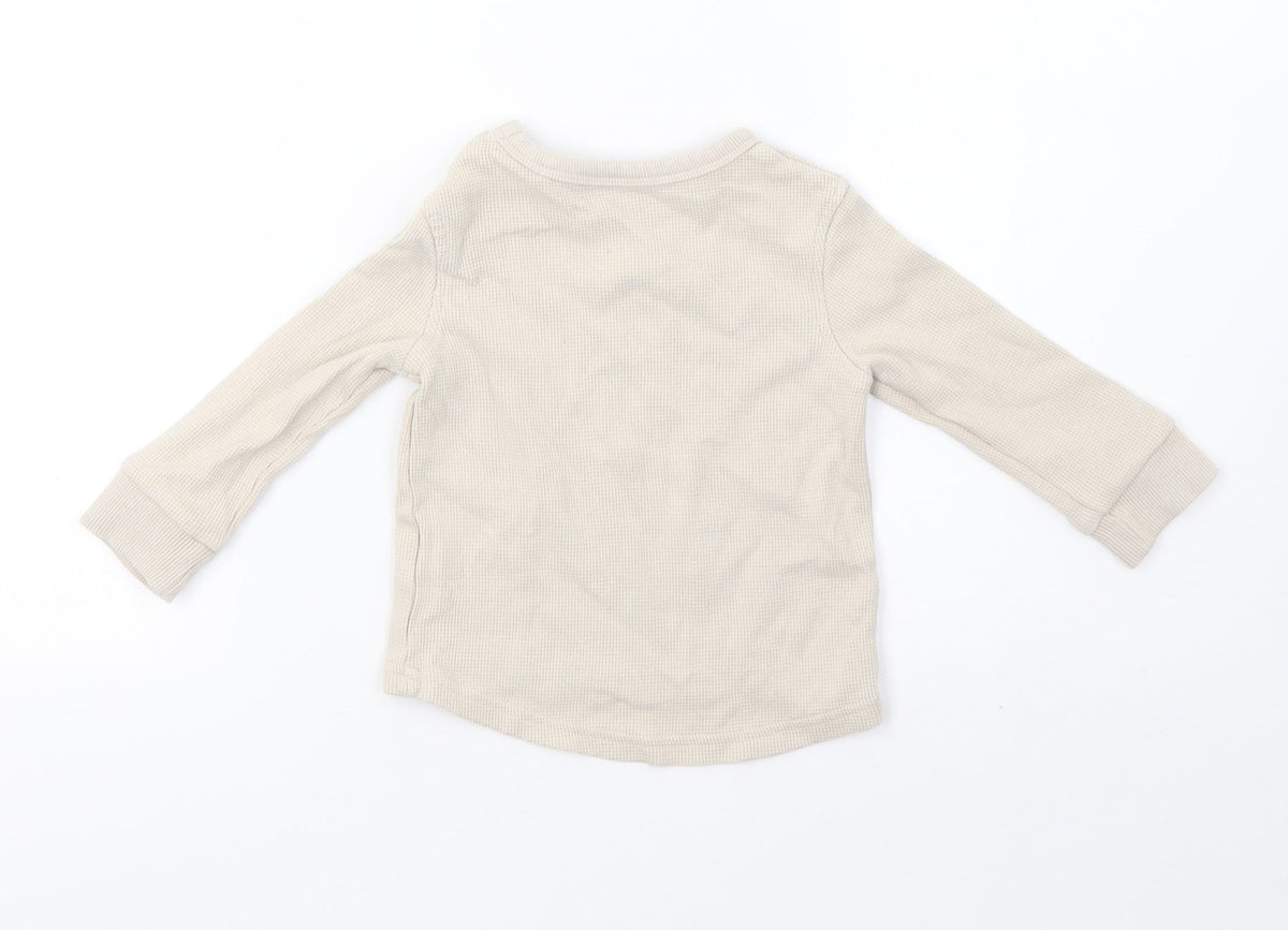 George Baby Beige   Pullover Jumper Size 24 Months