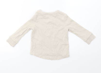 George Baby Beige   Pullover Jumper Size 24 Months