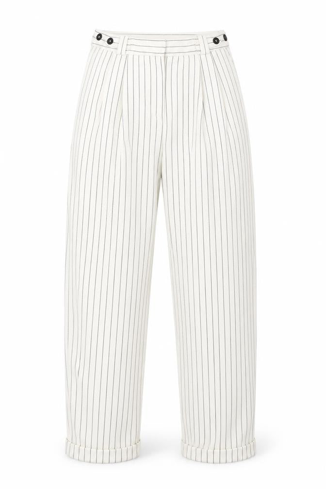 Womens UK Size 6 Topshop Regular Fit  White Trousers
