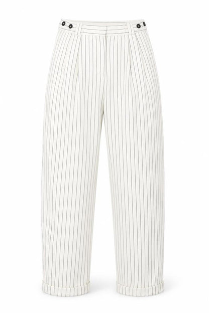 Womens UK Size 6 Topshop Regular Fit  White Trousers