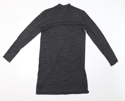 H&M Womens Grey  Knit A-Line  Size M