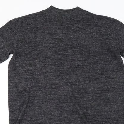 H&M Womens Grey  Knit A-Line  Size M