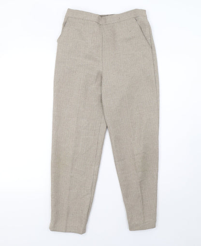 Womens UK Size 10 emma collection Regular Fit  Beige Trousers