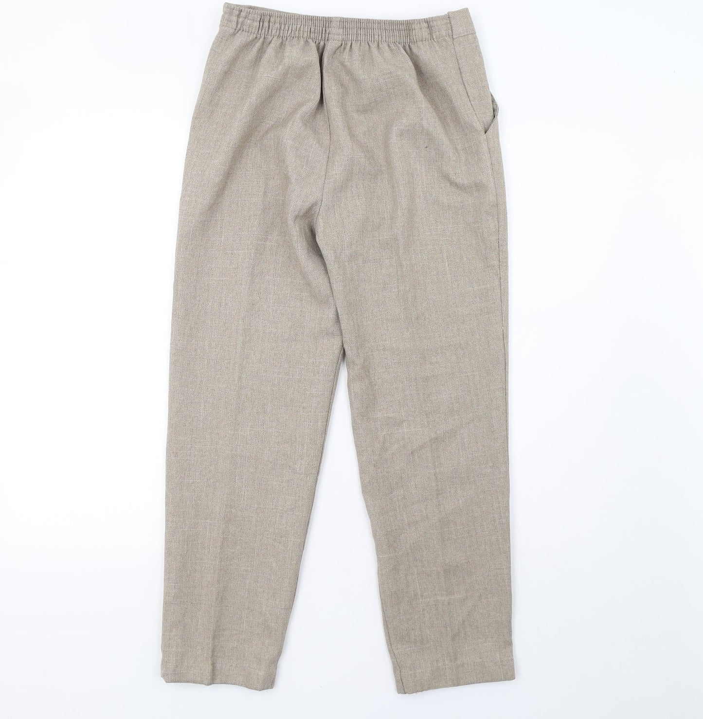 Womens UK Size 10 emma collection Regular Fit  Beige Trousers