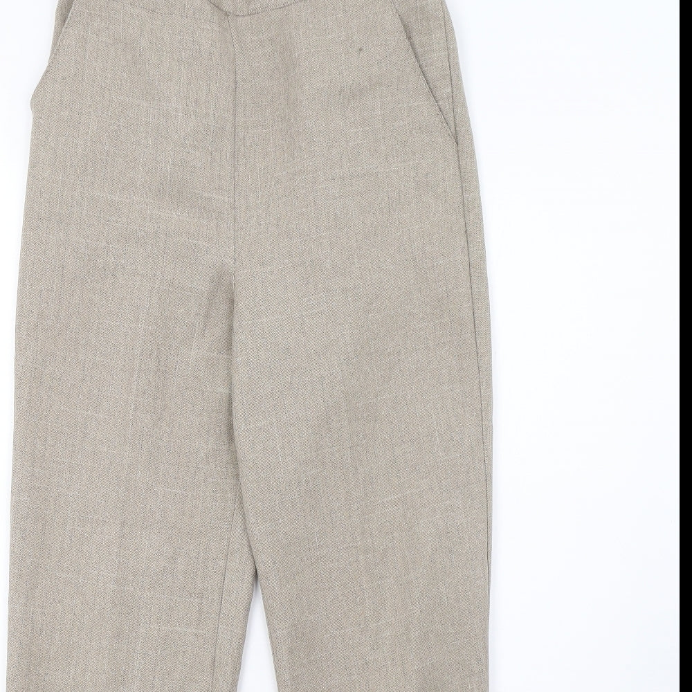 Womens UK Size 10 emma collection Regular Fit  Beige Trousers