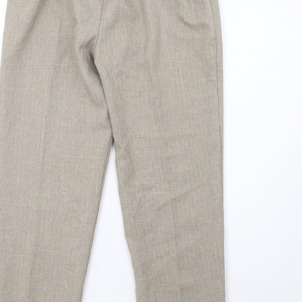 Womens UK Size 10 emma collection Regular Fit  Beige Trousers
