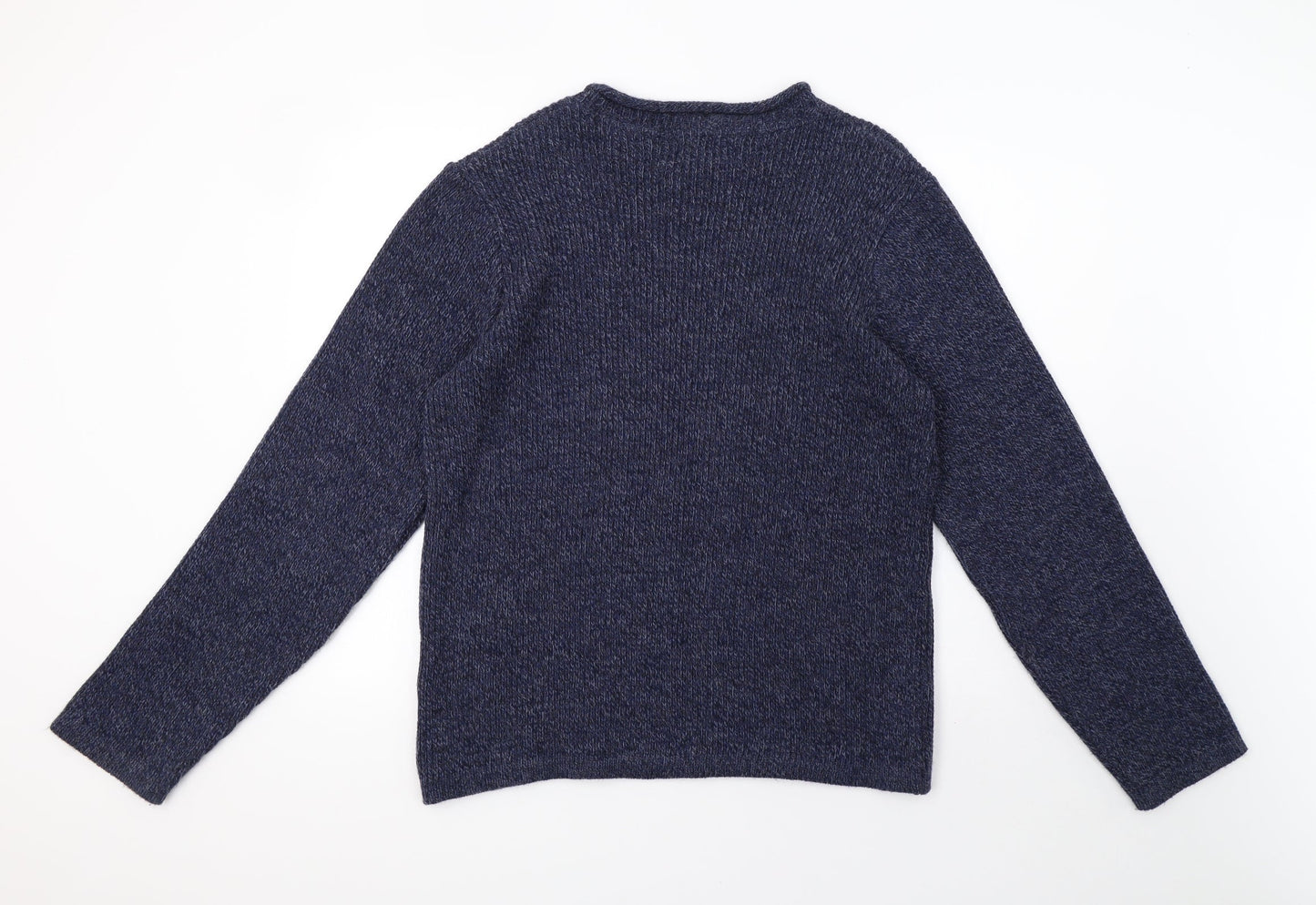 Mens UK Size L John Lewis Blue Pullover Sweatshirt