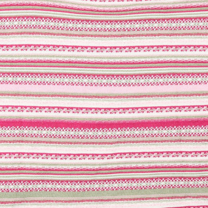 Daxon Womens Pink Striped Knit Basic T-Shirt Size 12