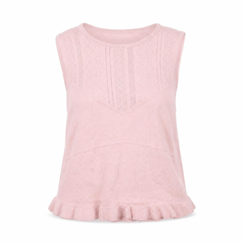 Womens UK Size 8 Topshop Pink Basic T-Shirt