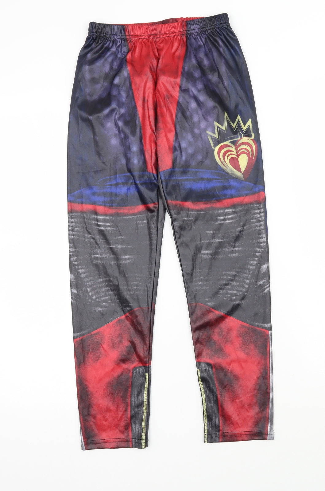 Disney Girls Black   Jegging Trousers Size 7-8 Years
