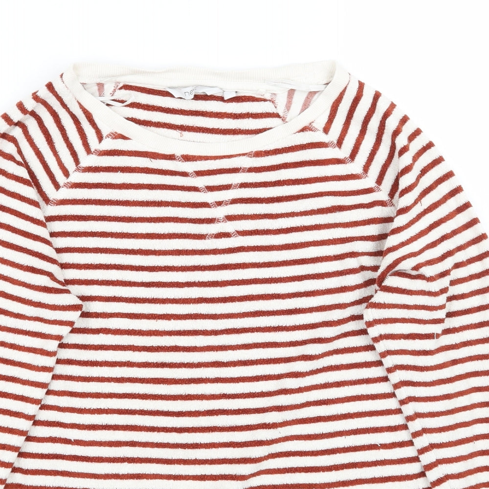 Womens UK Size 6 NEXT White Pullover Jumper