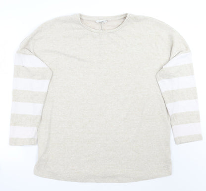 George Womens Beige   Pullover Jumper Size L