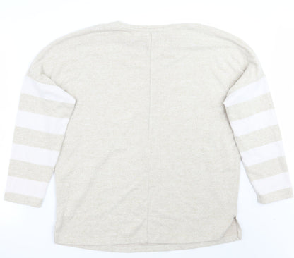 George Womens Beige   Pullover Jumper Size L