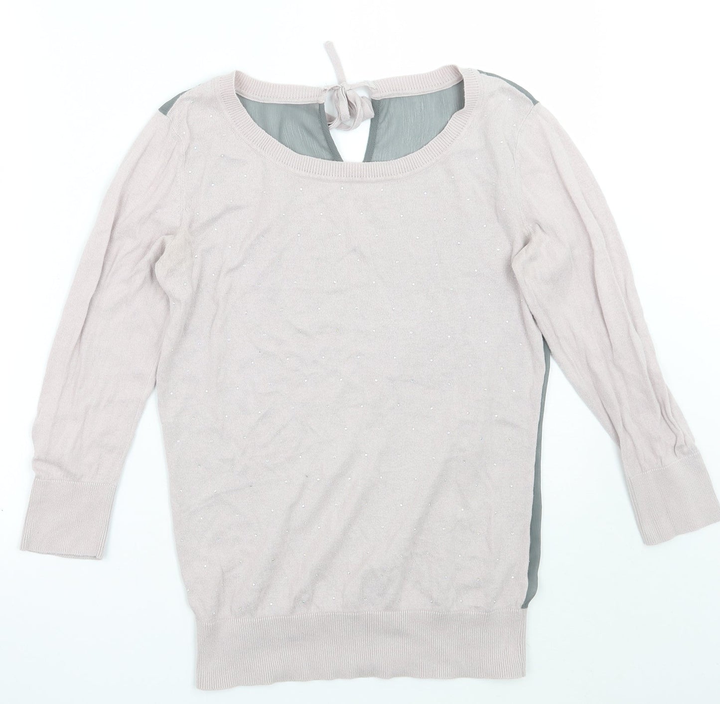 Womens UK Size 8 NEXT Pink Pullover Jumper