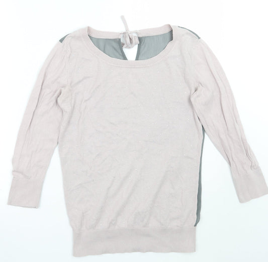 Womens UK Size 8 NEXT Pink Pullover Jumper