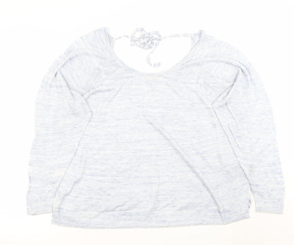 Womens UK Size 18 Marks and Spencer Blue Pullover Jumper